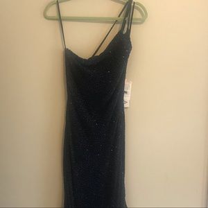 Navy Blue Formal Dress